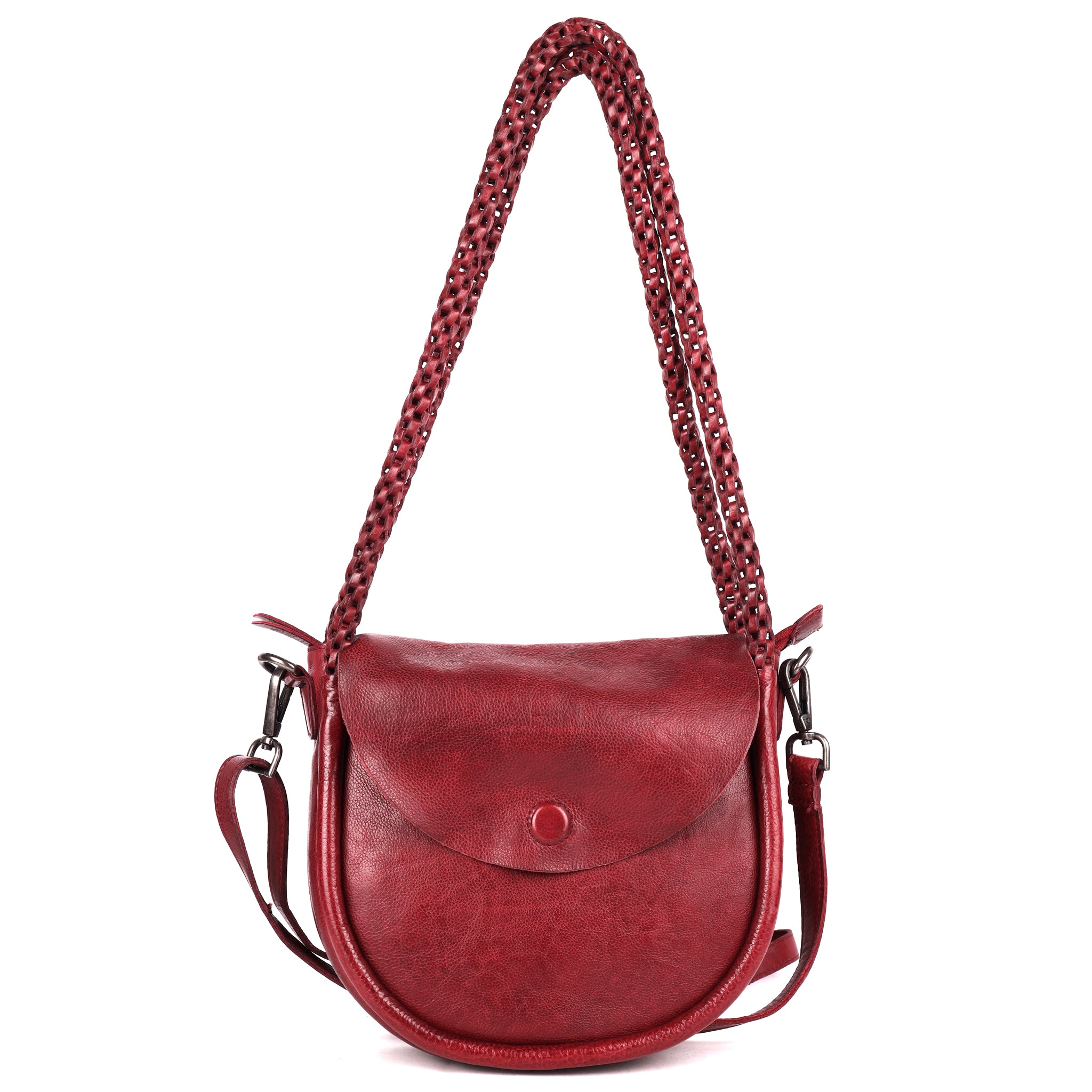 Portage Leather Crossbody Bag - Image 3