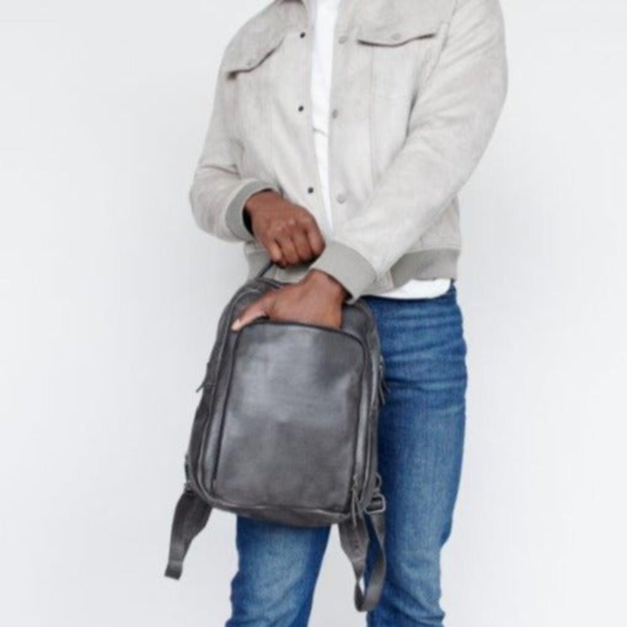 Zurich Leather Backpack - Image 10