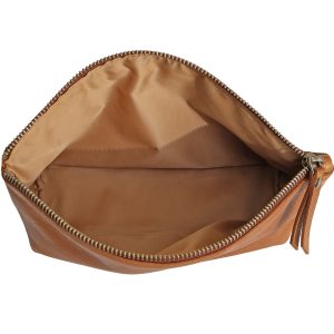 Alternative view of Beck Leather Cosmetic Bag Sm