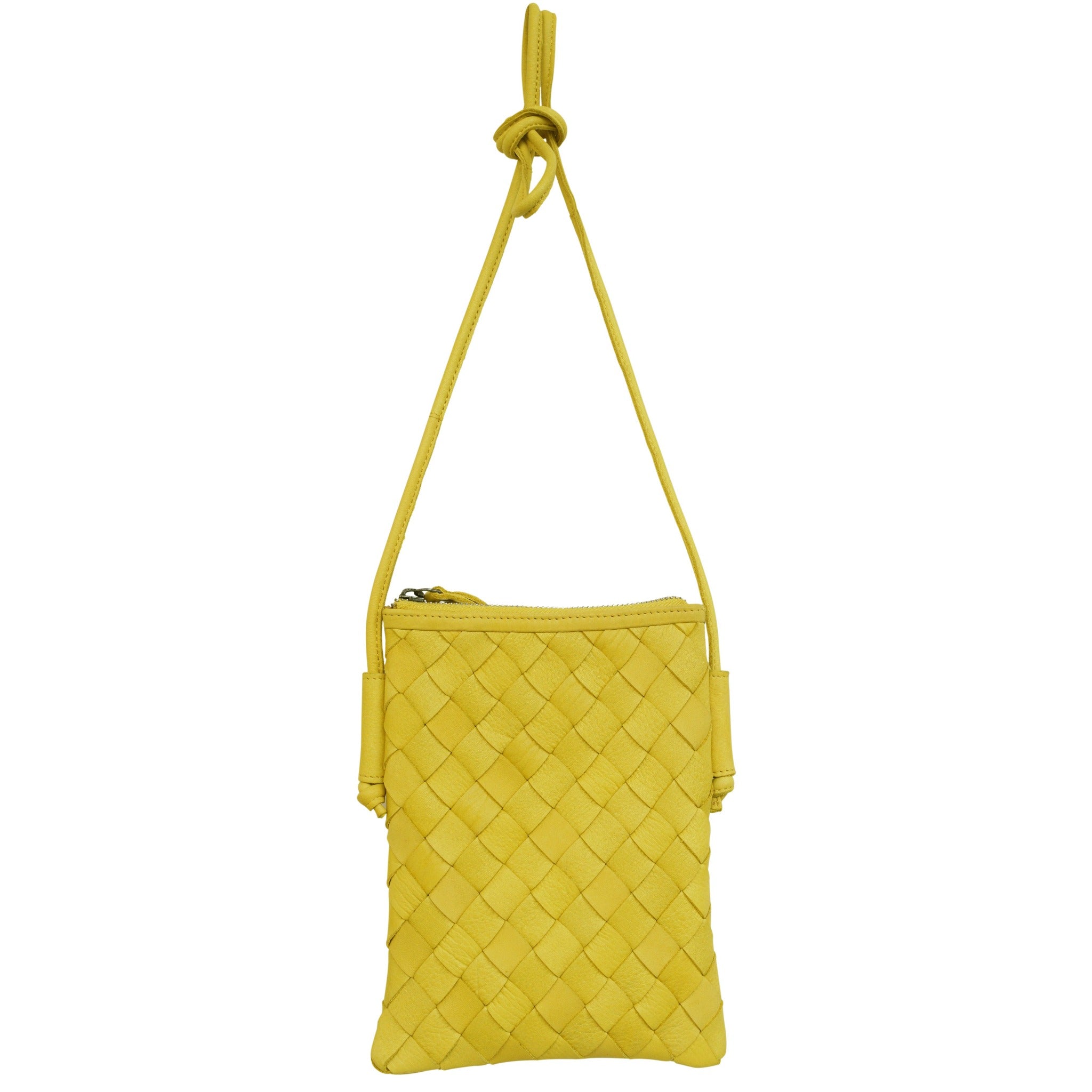 Milly Leather Crossbody Bag - Image 9