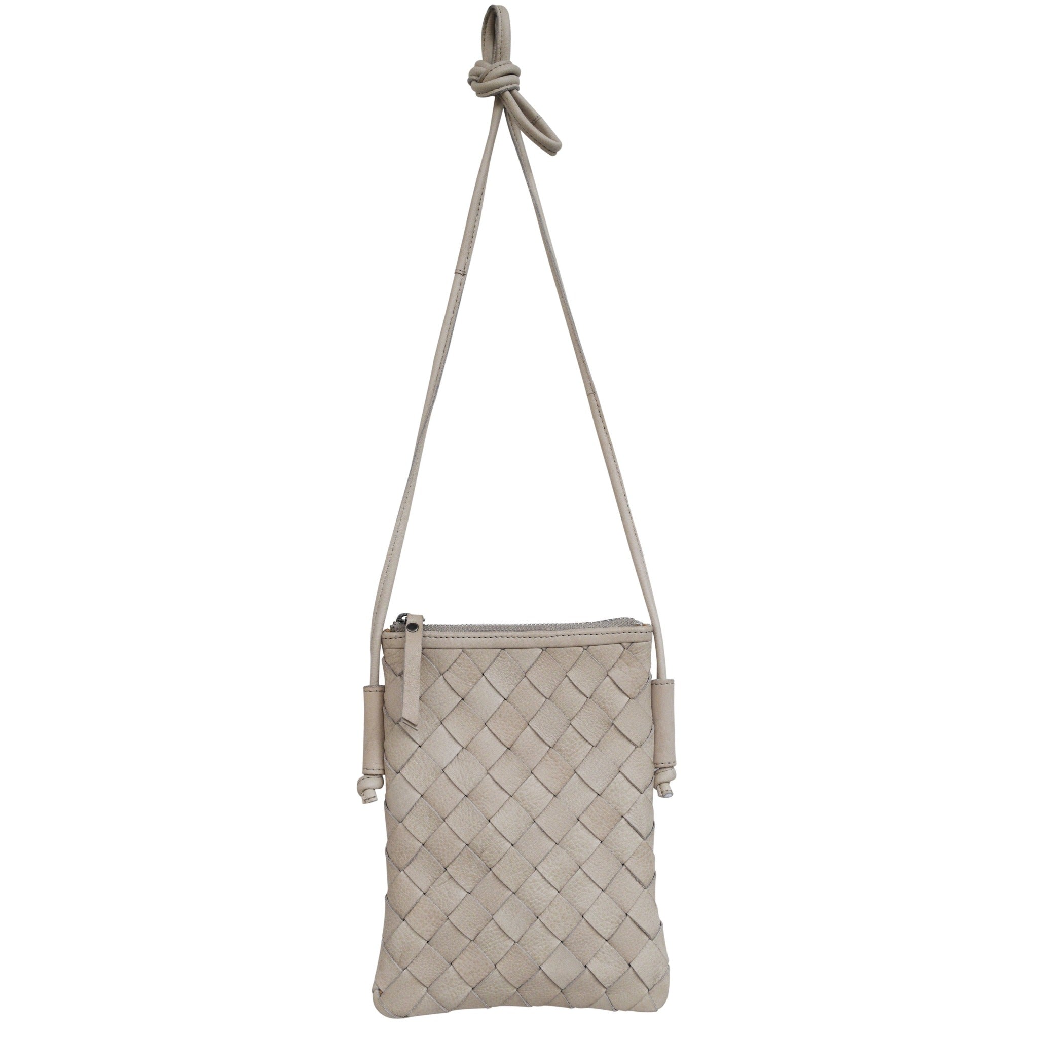 Milly Leather Crossbody Bag - Image 8
