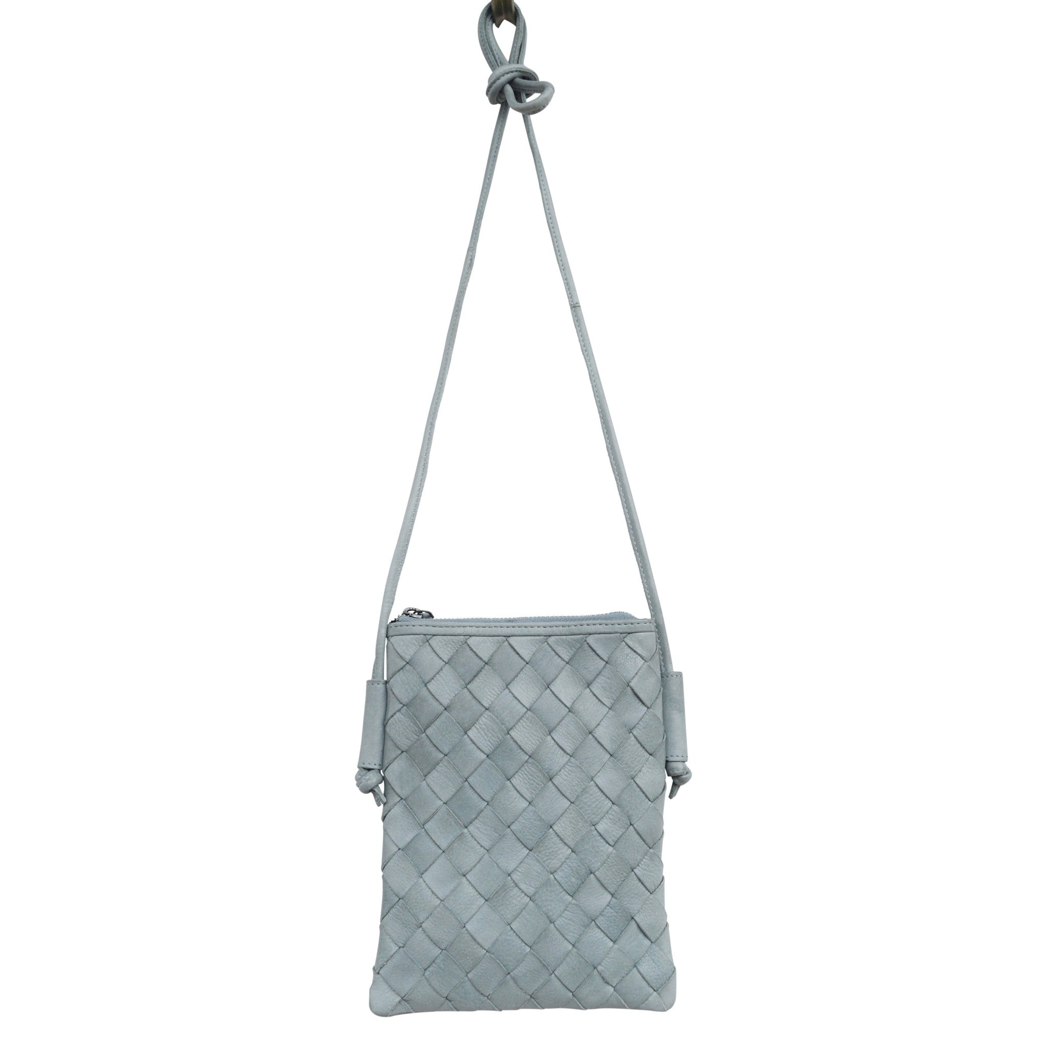 Milly Leather Crossbody Bag - Image 10