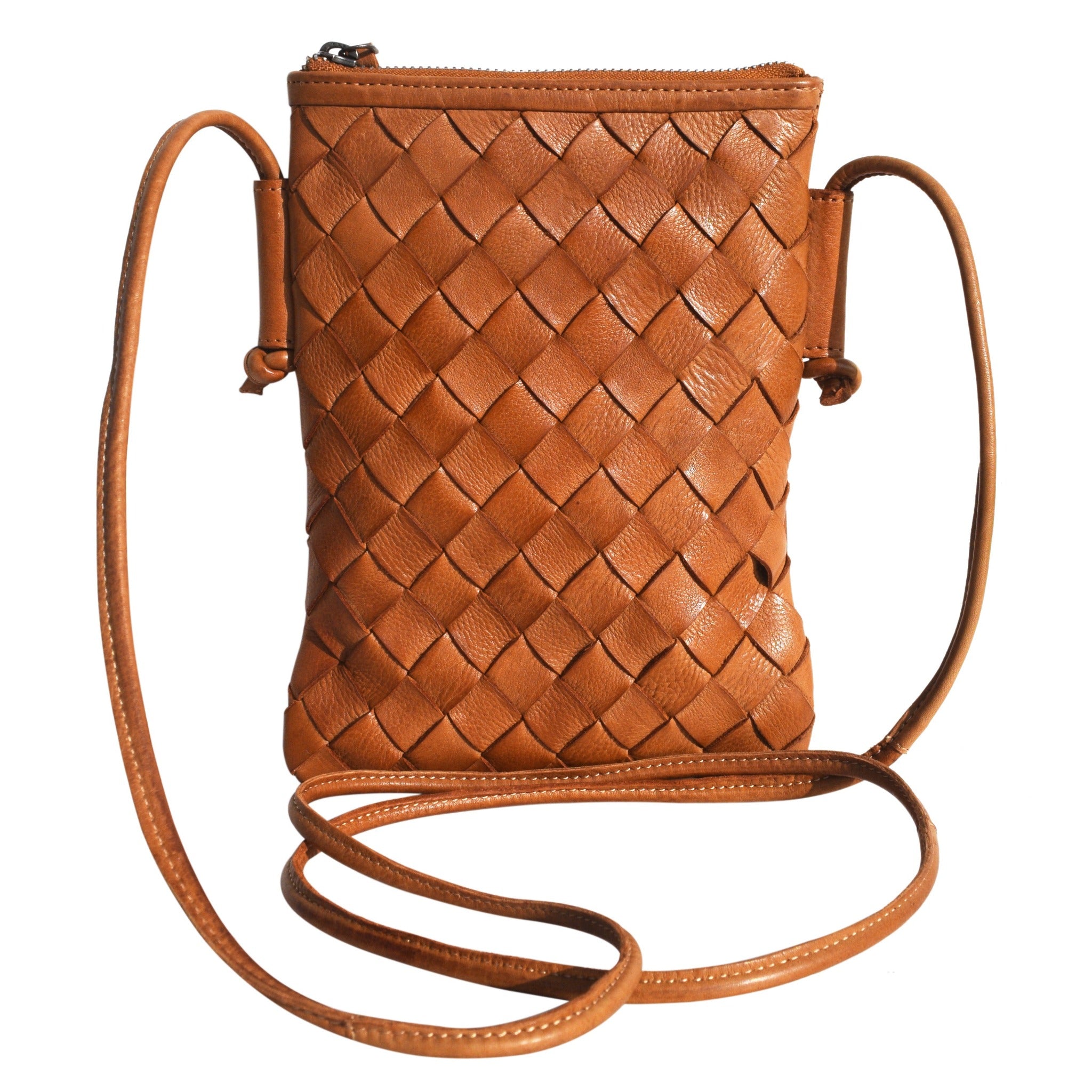 Milly Leather Crossbody Bag - Image 3
