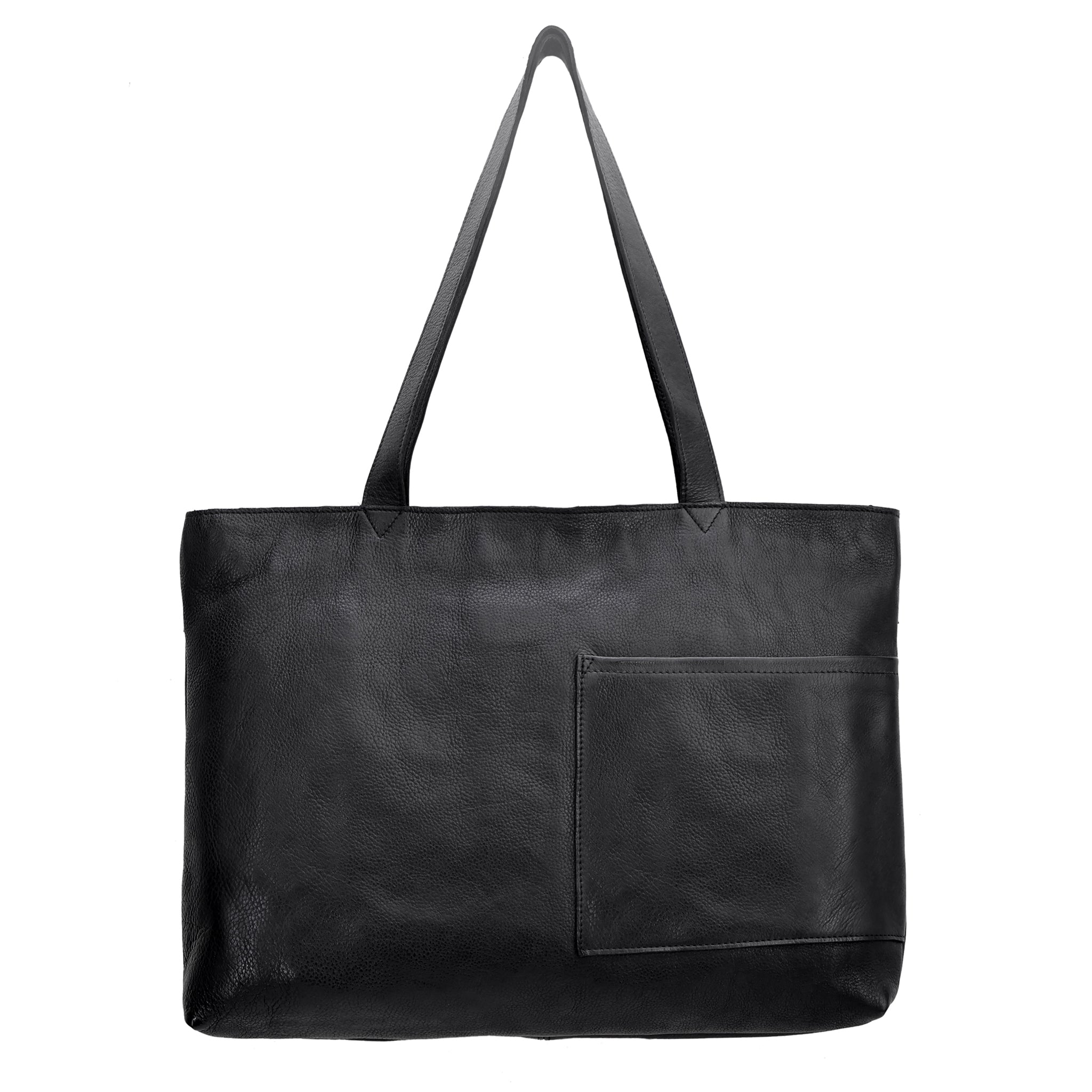 Noelle Leather Tote Bag - Image 8