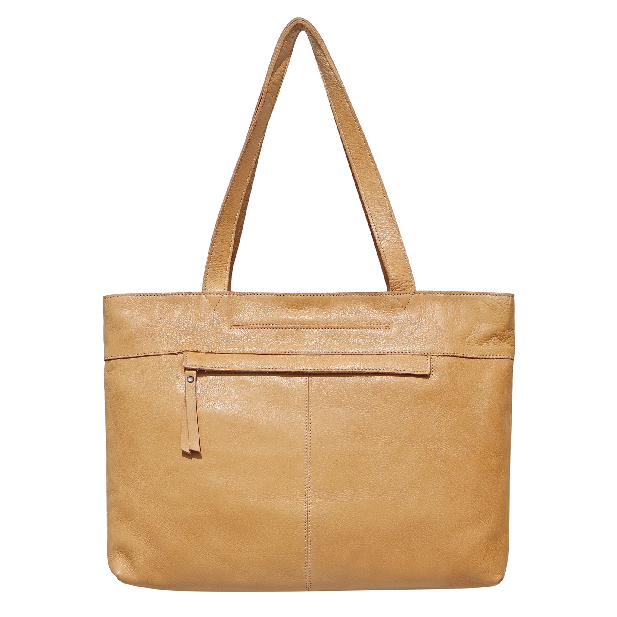 Noelle Leather Tote Bag - Image 5