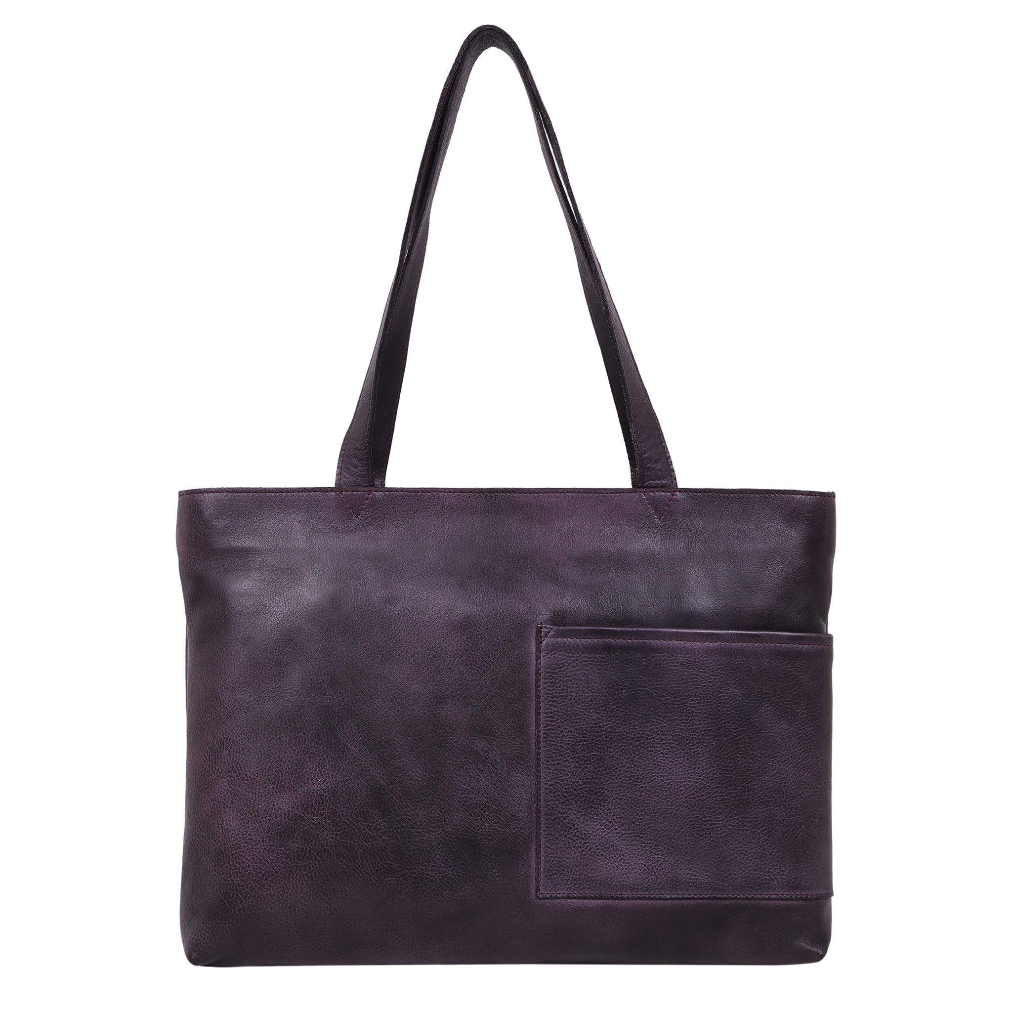 Noelle Leather Tote Bag - Image 10
