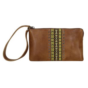 Alternative view of Gibson Leather Wristlet