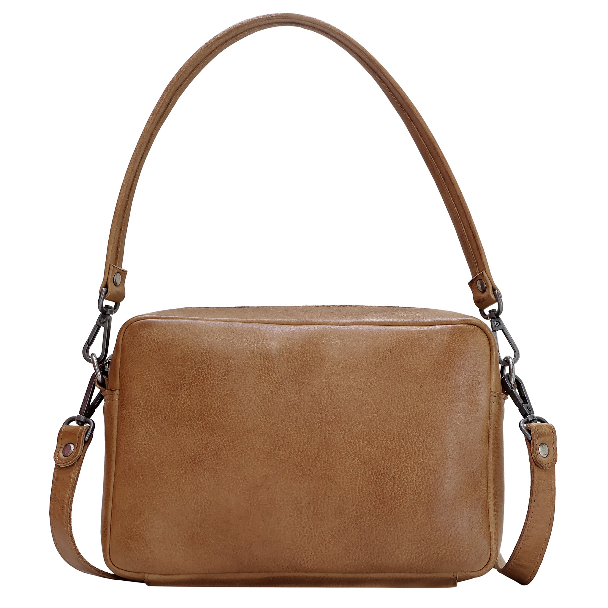 Draper Leather Crossbody Bag - Image 5