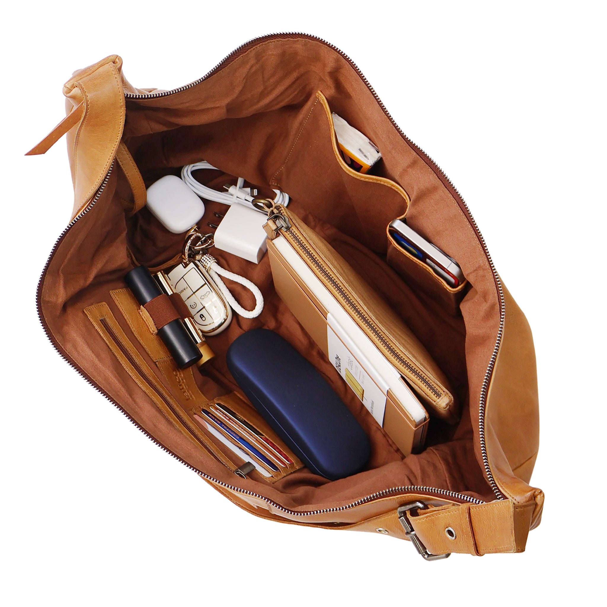 Cabo Oversized Leather Sling Bag - Image 6
