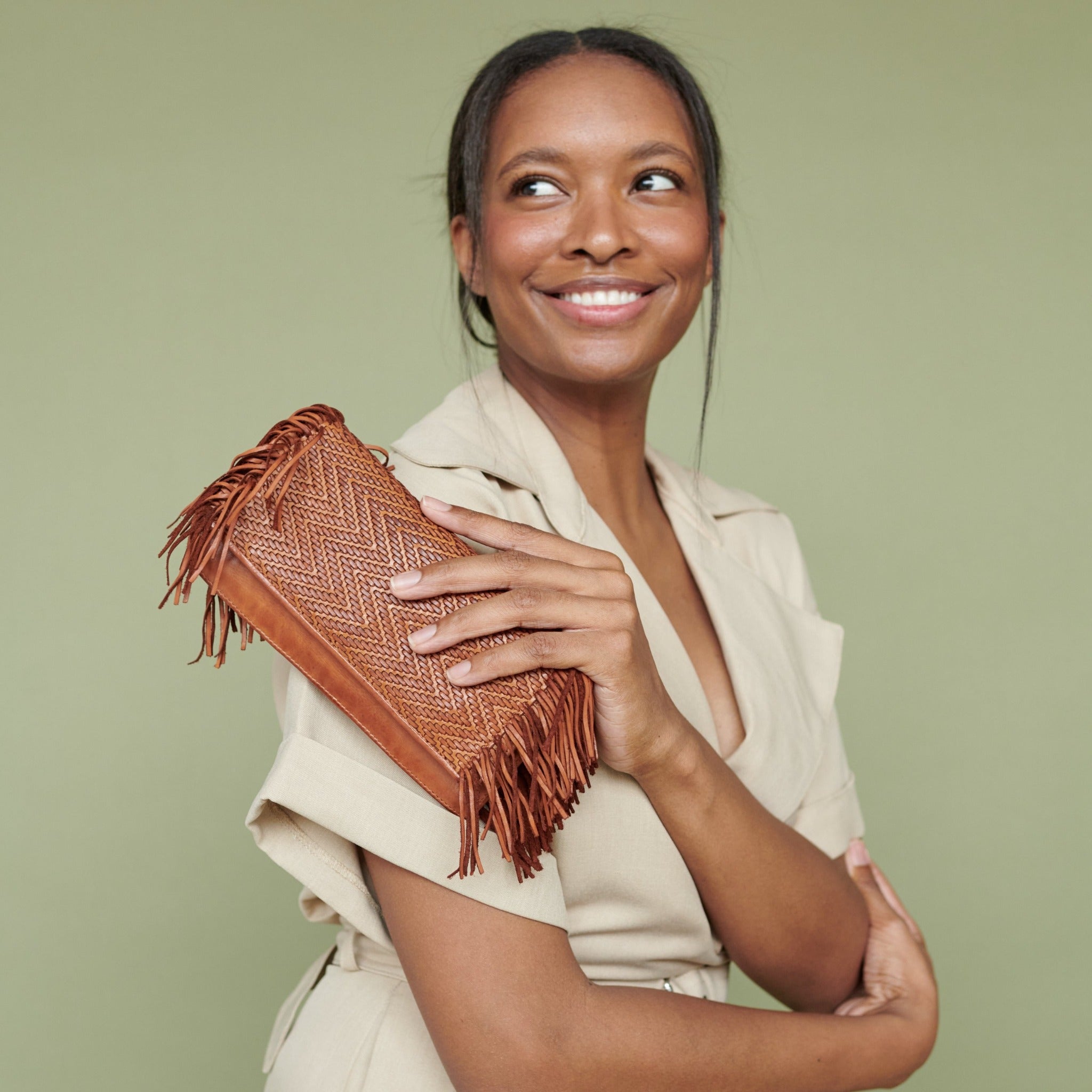 Glory Leather Clutch - Image 9