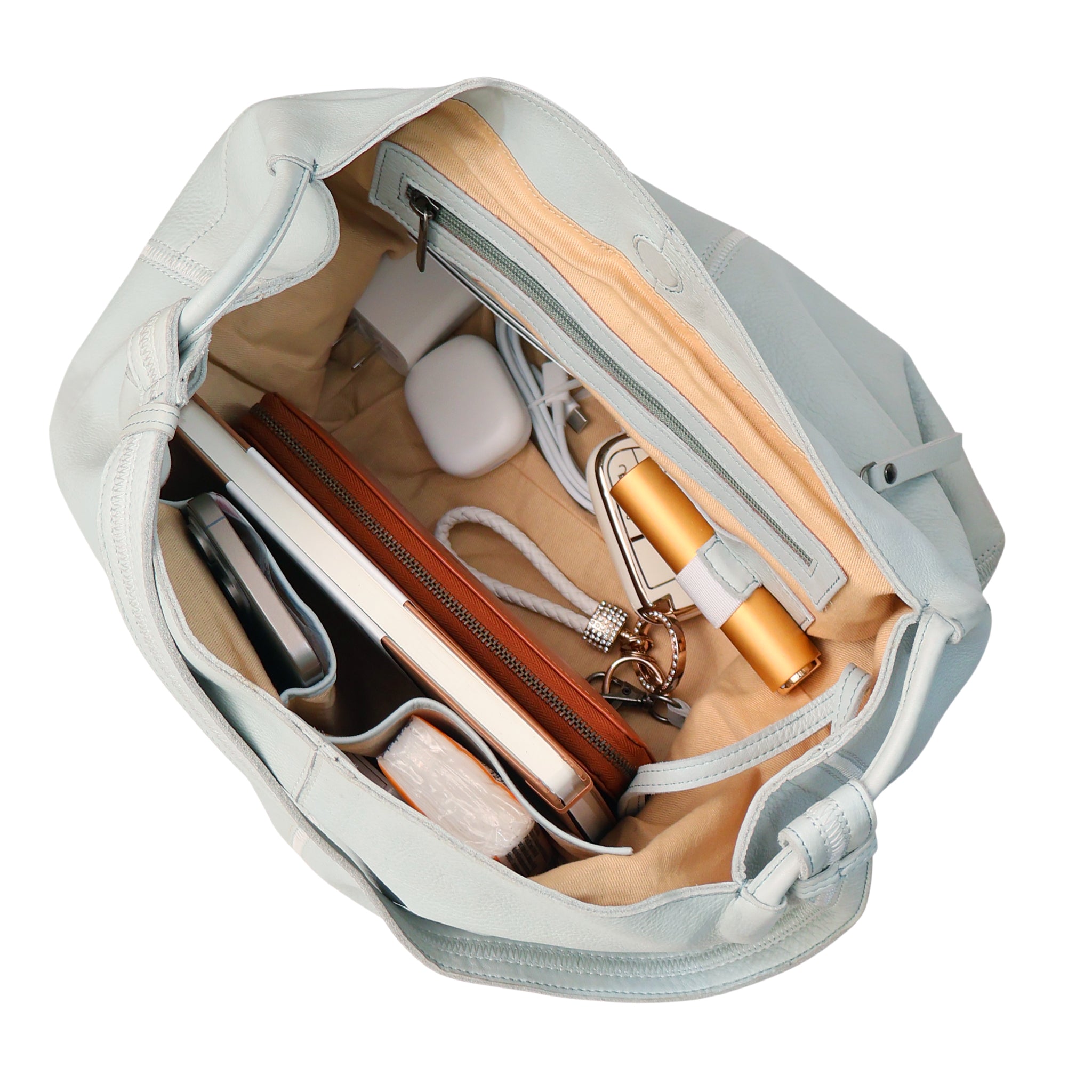 Lyons Leather Tote Bag - Image 10