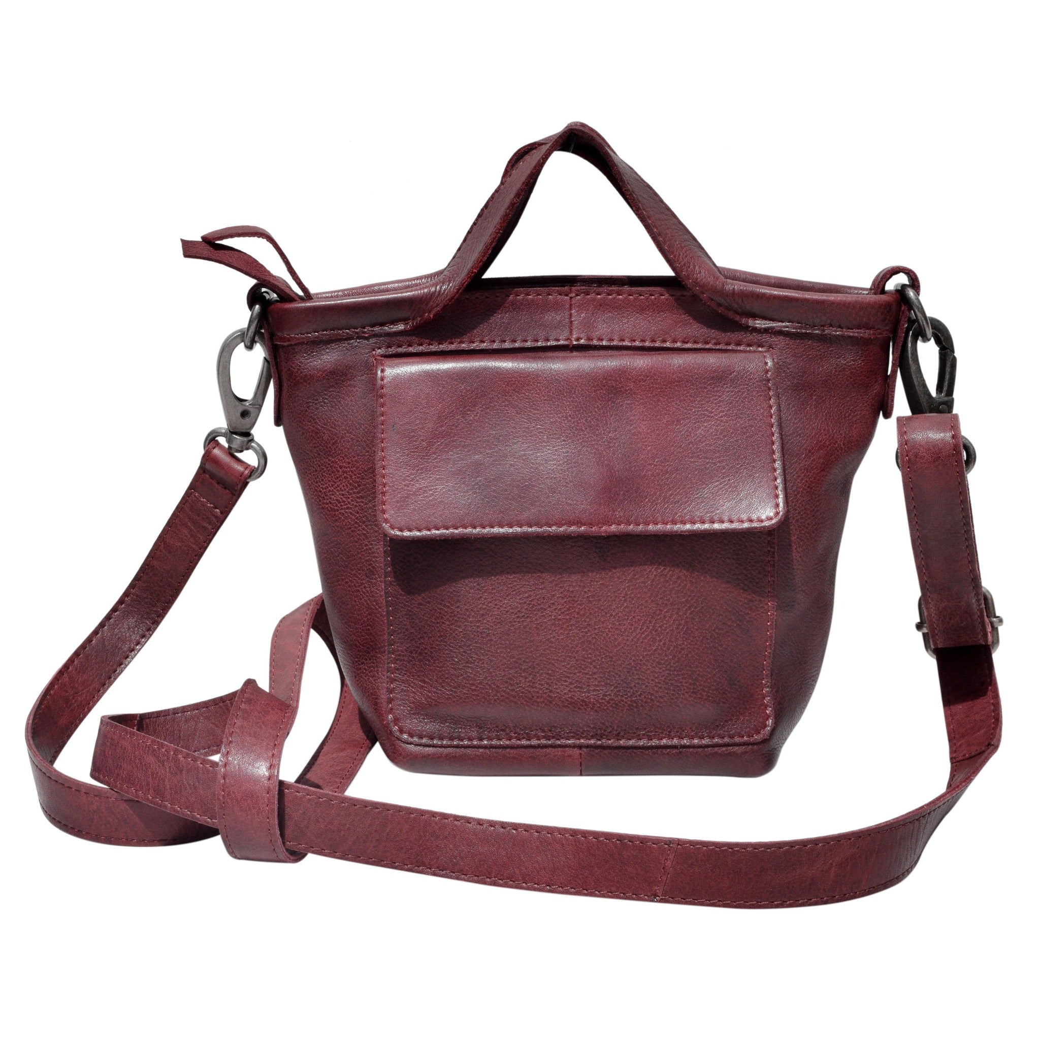 Mick Leather Crossbody Bag - Image 4