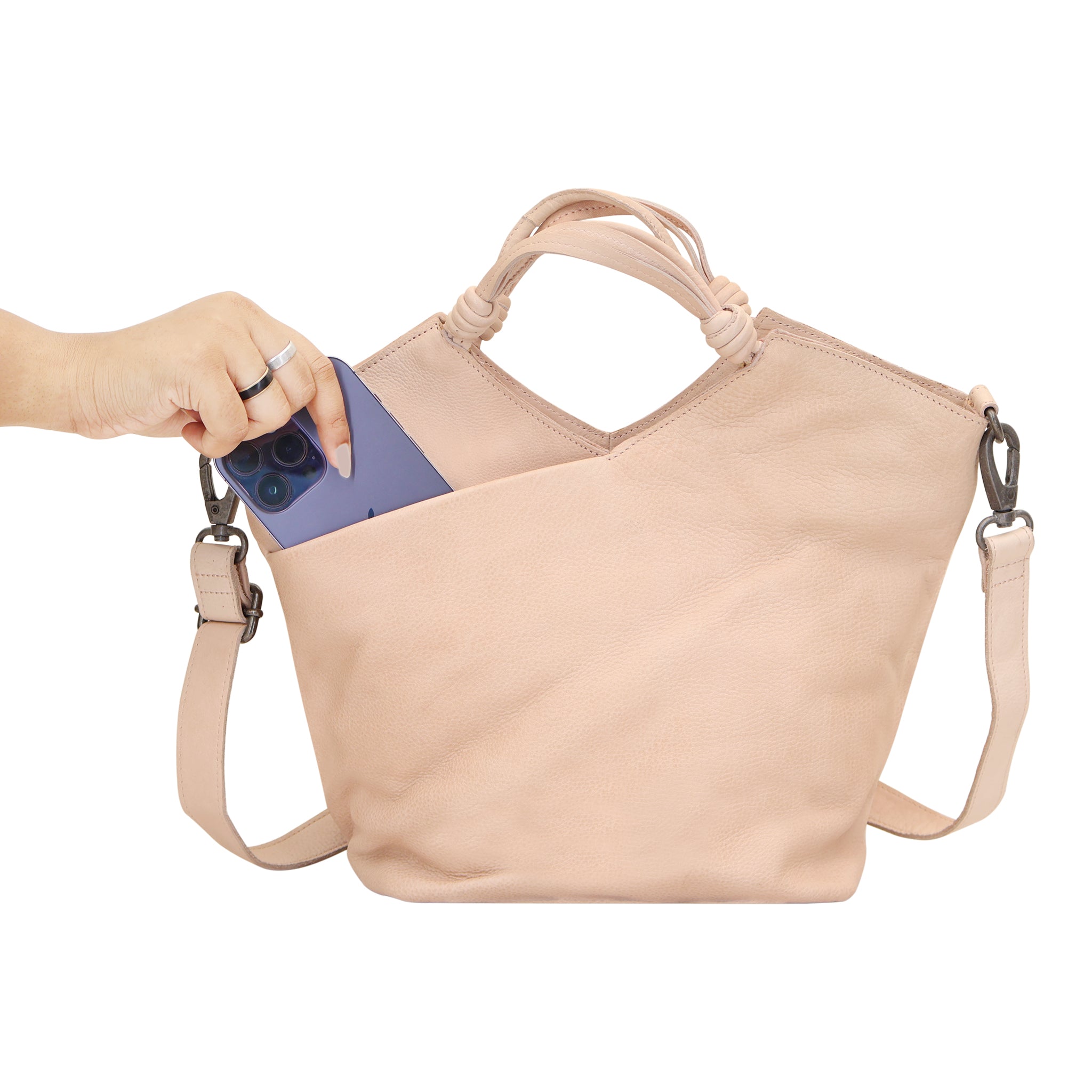 Nash Leather Crossbody Bag - Image 5