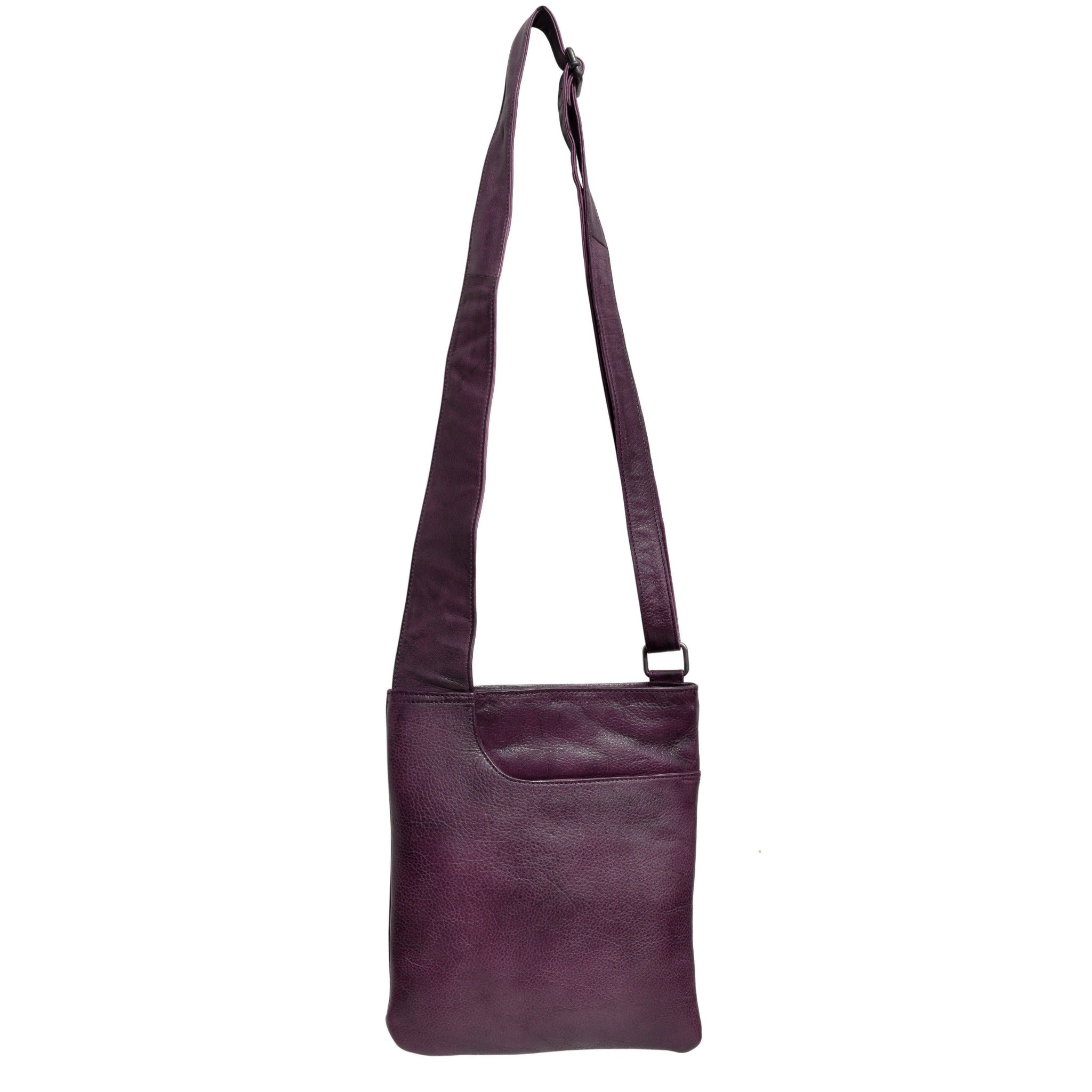 Athena Leather Crossbody Bag - Image 7