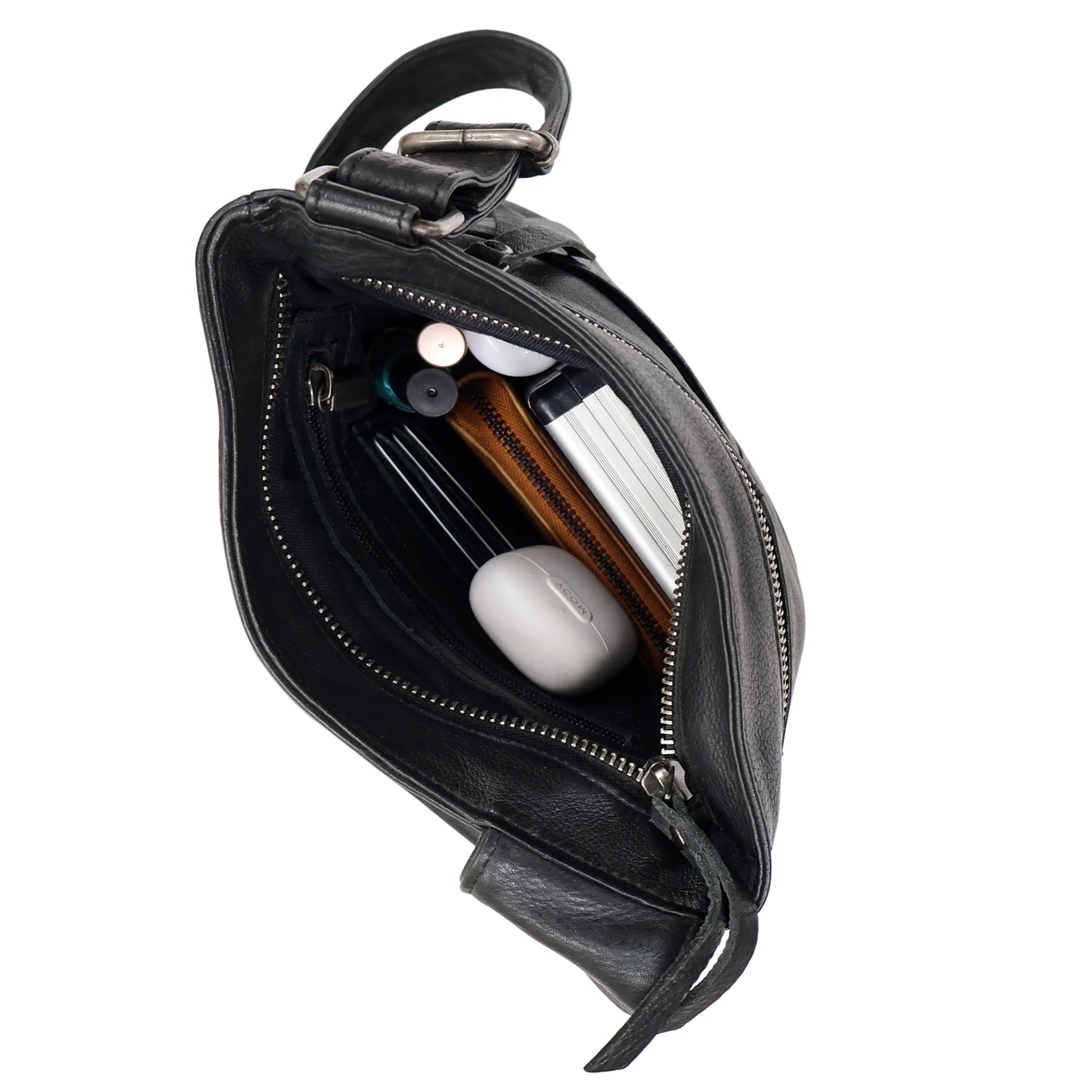Athena Leather Crossbody Bag - Image 11