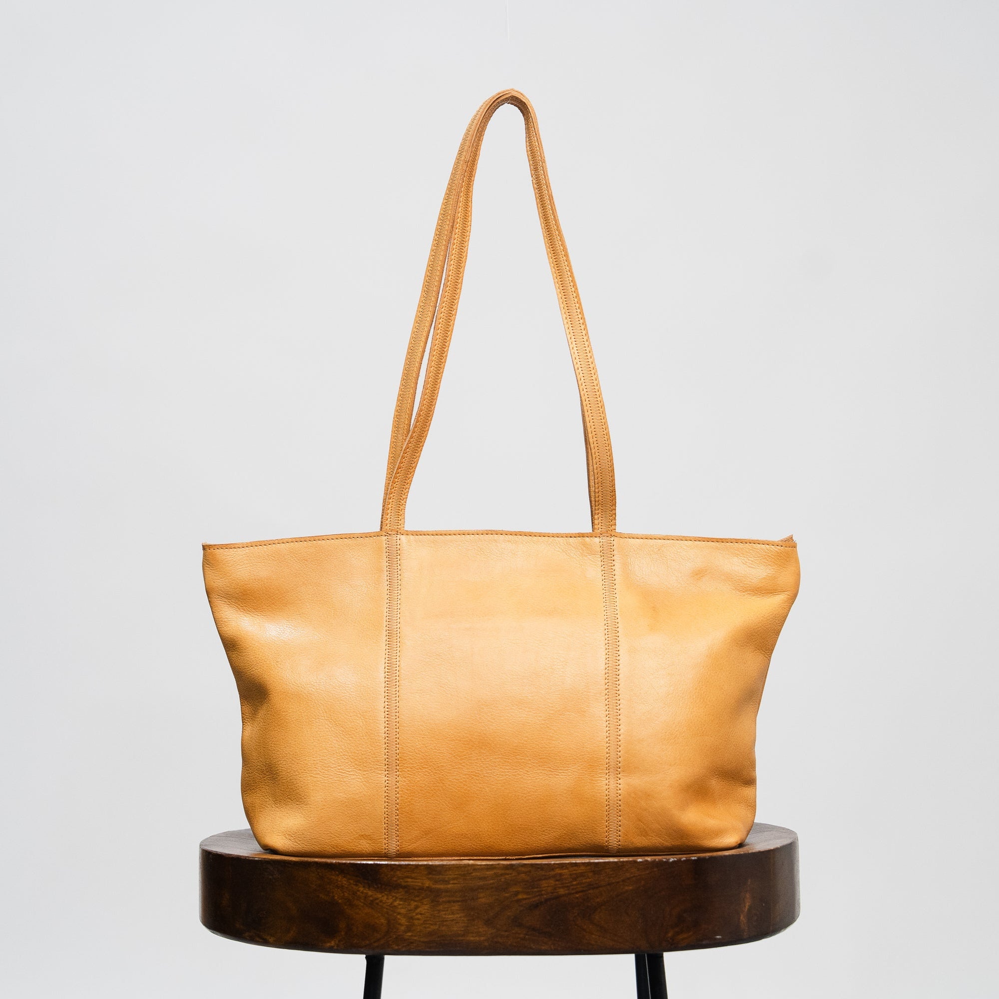 Margot Leather Tote Bag - Image 3