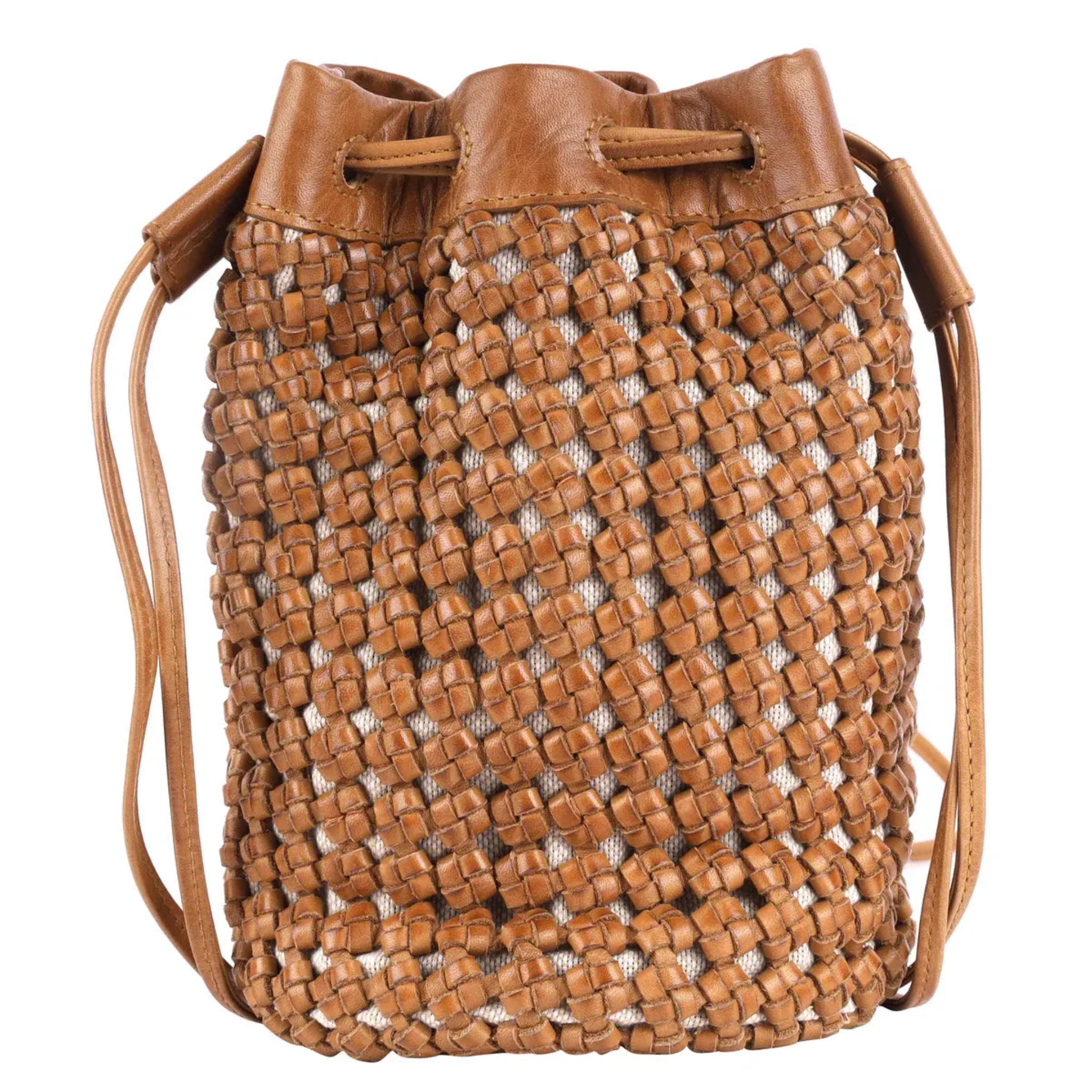 Dune Leather Crossbody Bag - Image 4