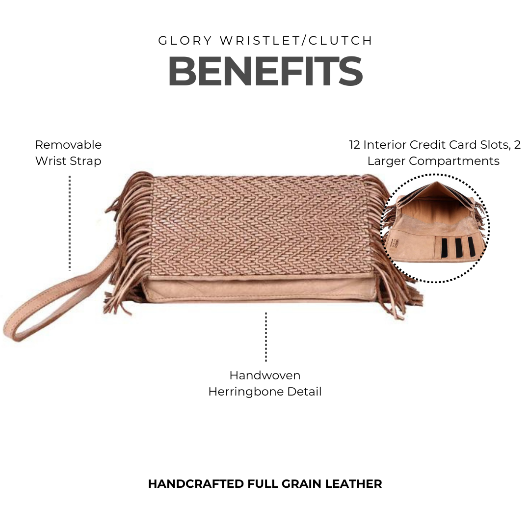 Glory Leather Clutch - Image 6
