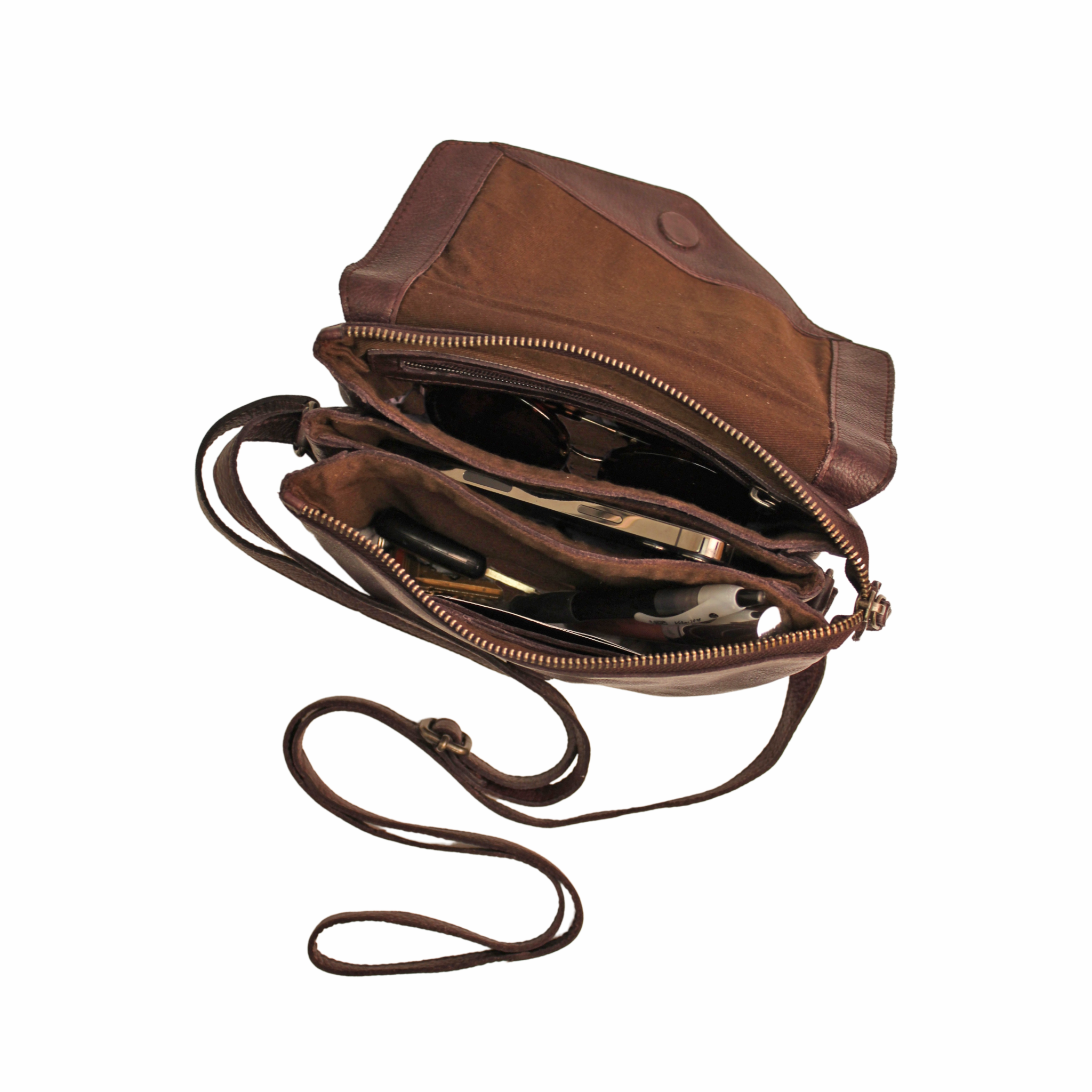 Harbor Leather Crossbody Bag - Image 20