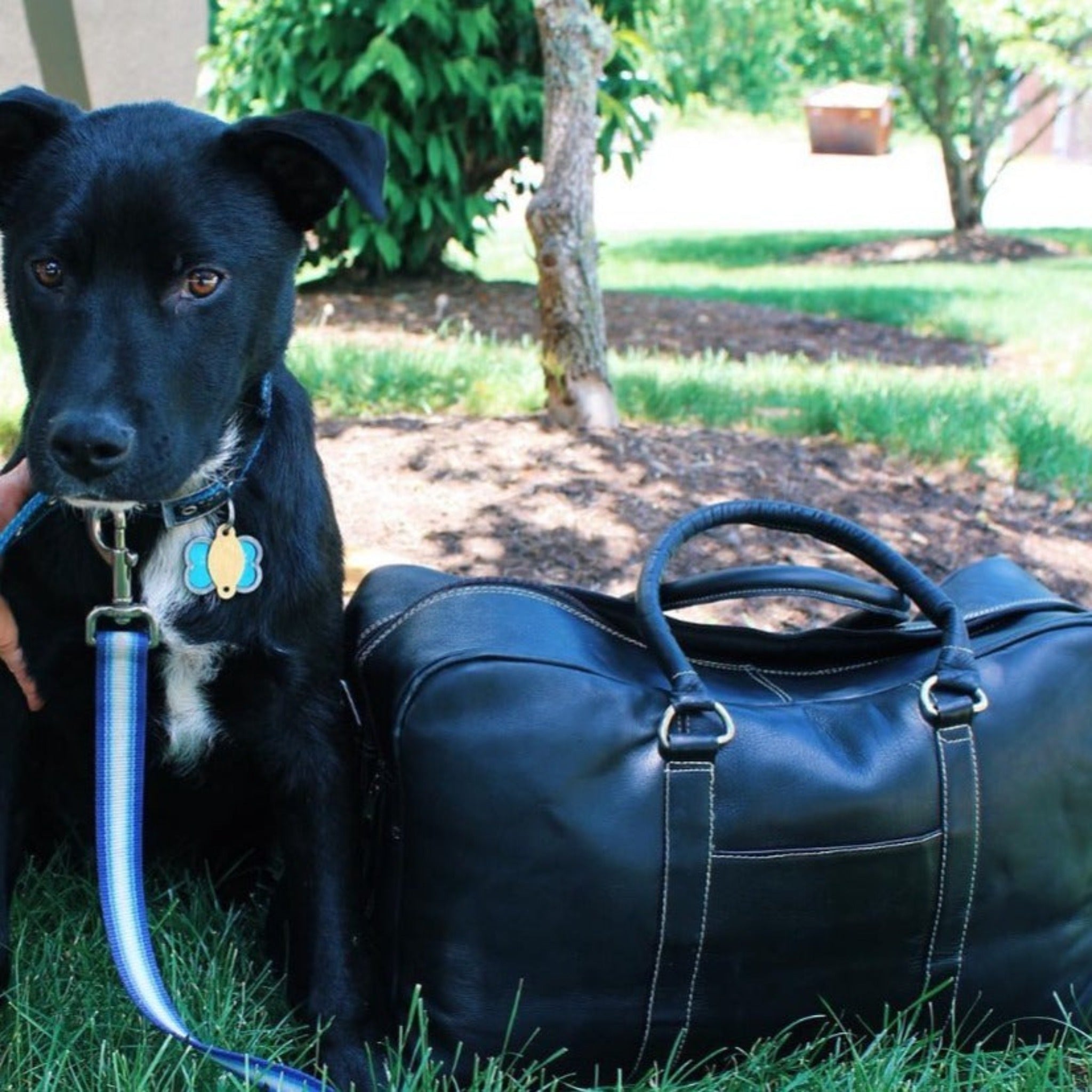 Cabin Leather Duffel Bag - Image 6