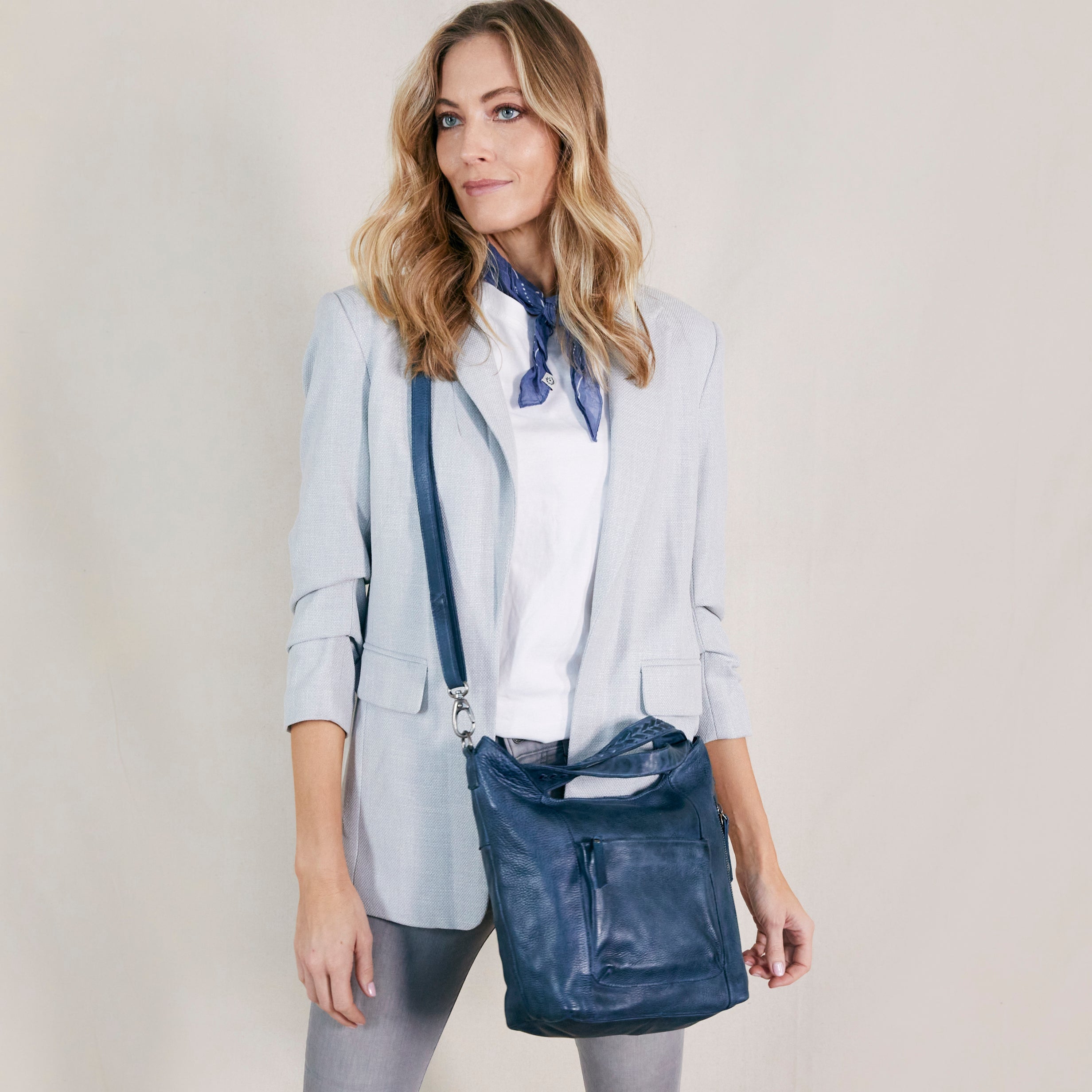 Mason Leather Crossbody Bag - Image 16