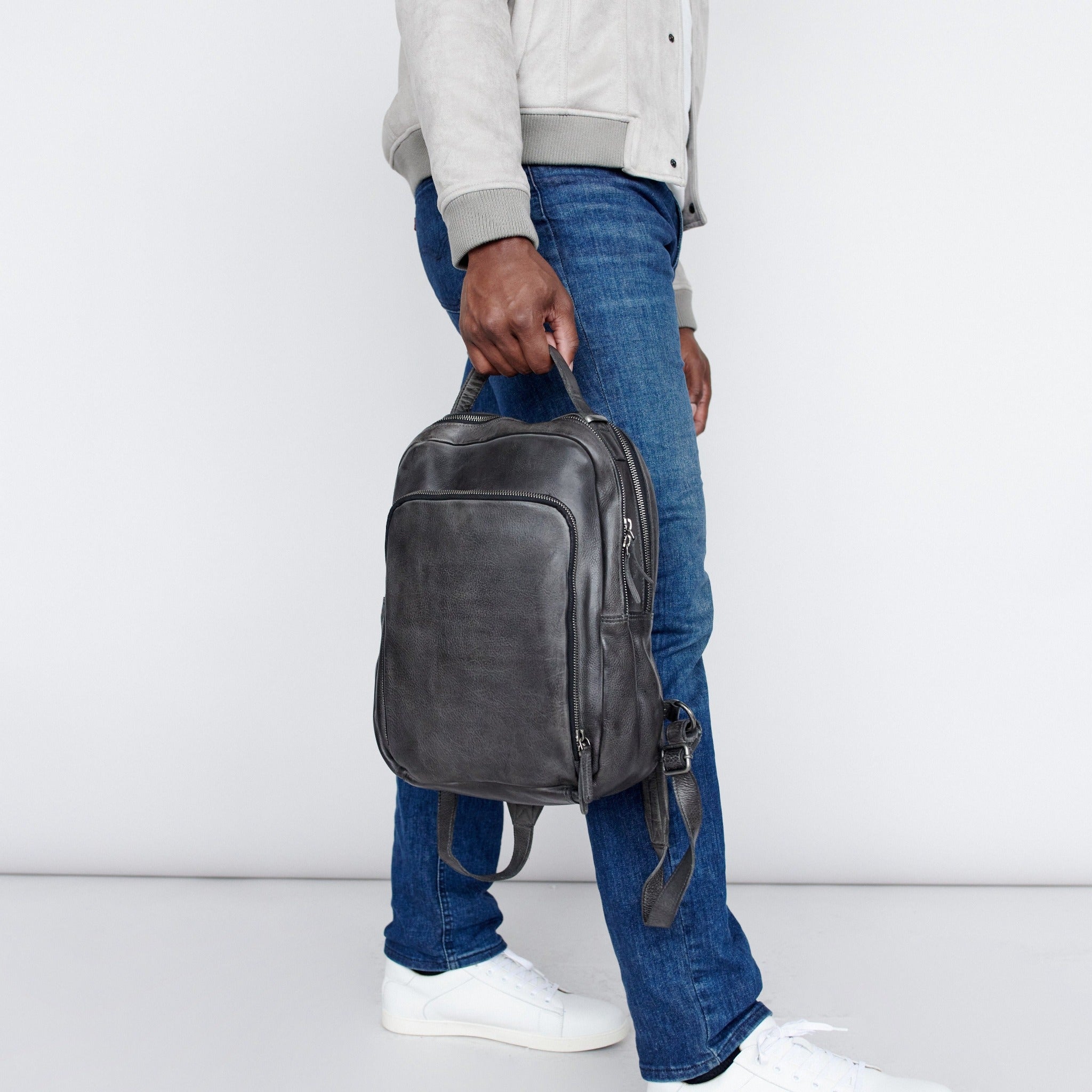 Zurich Leather Backpack - Image 9