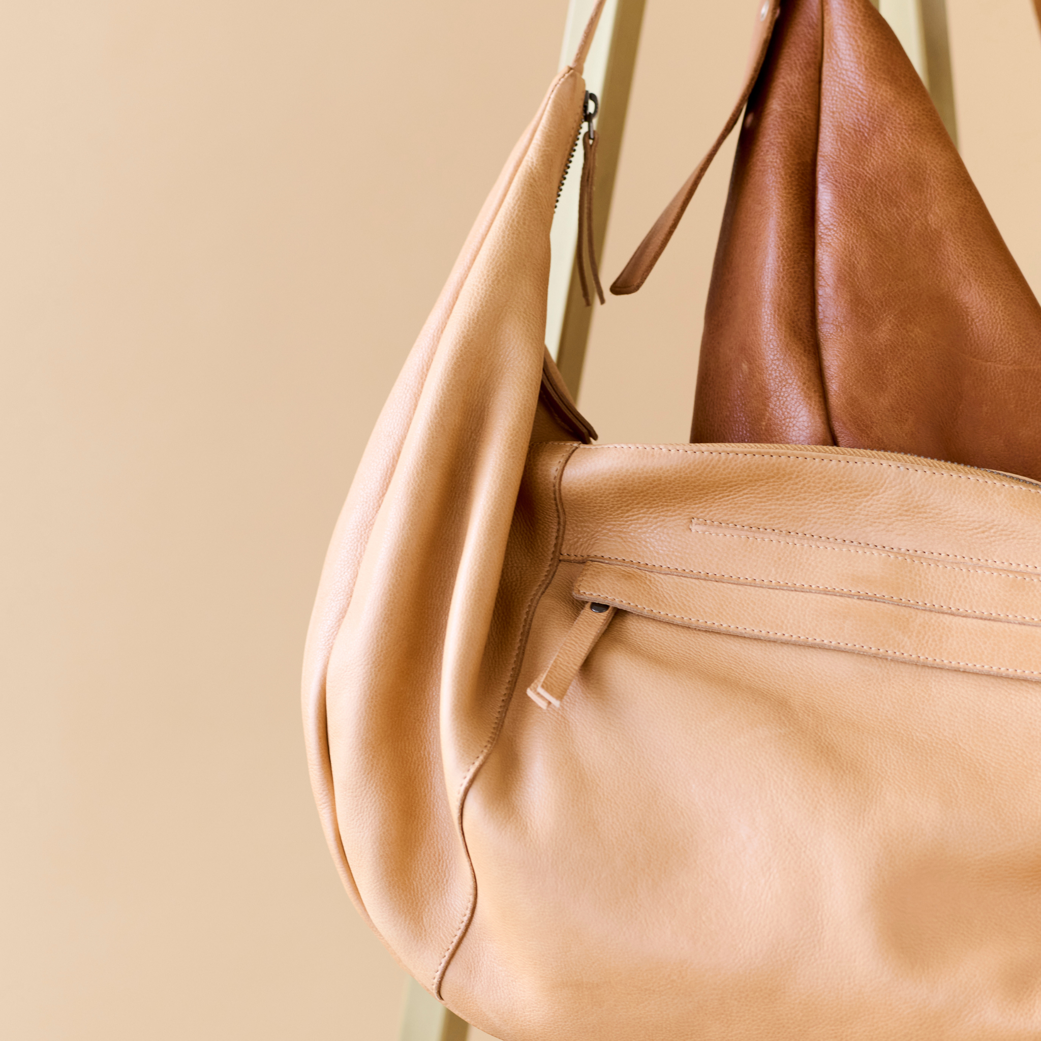 Cabo Oversized Leather Sling Bag - Image 17