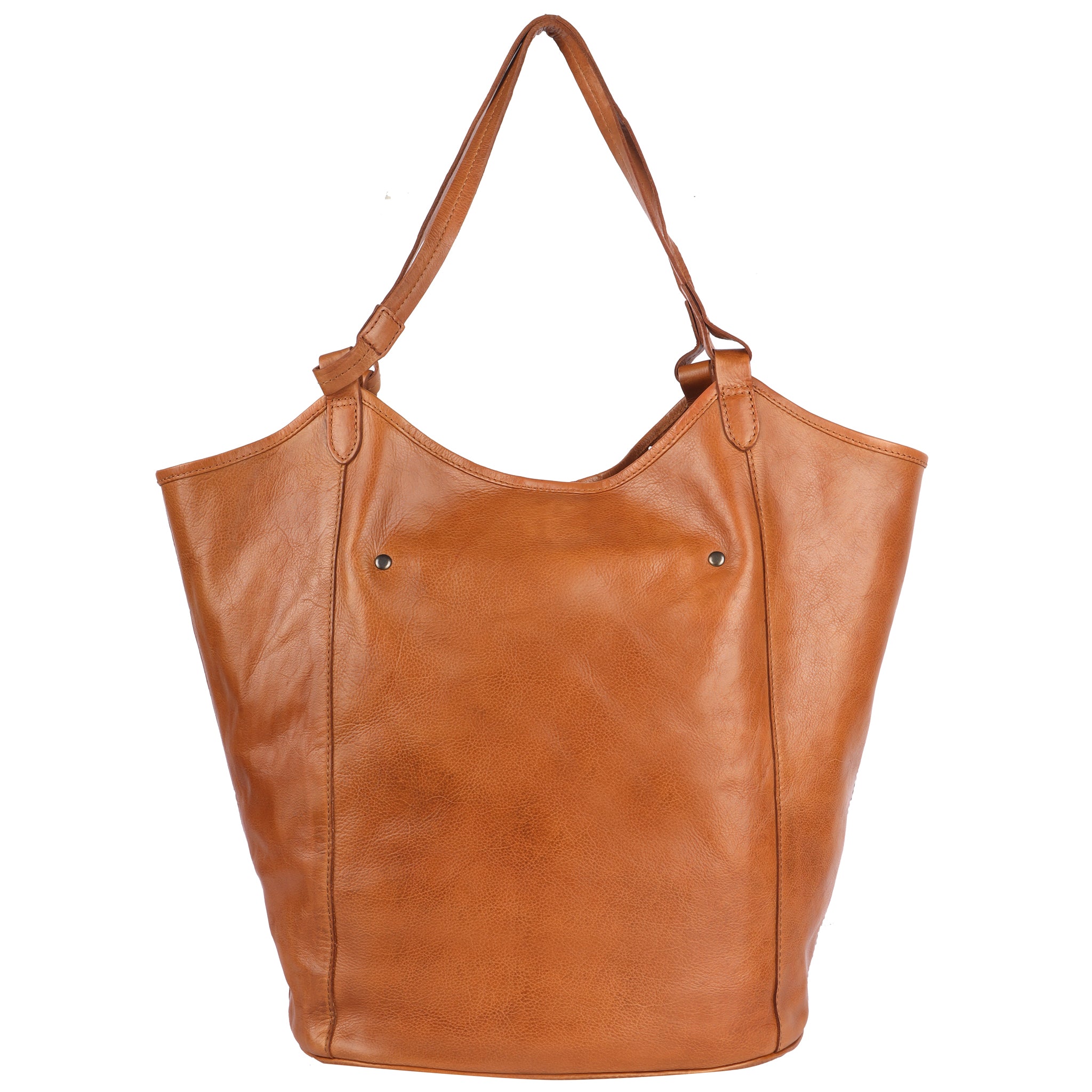 Tour Leather Tote Bag - Image 7