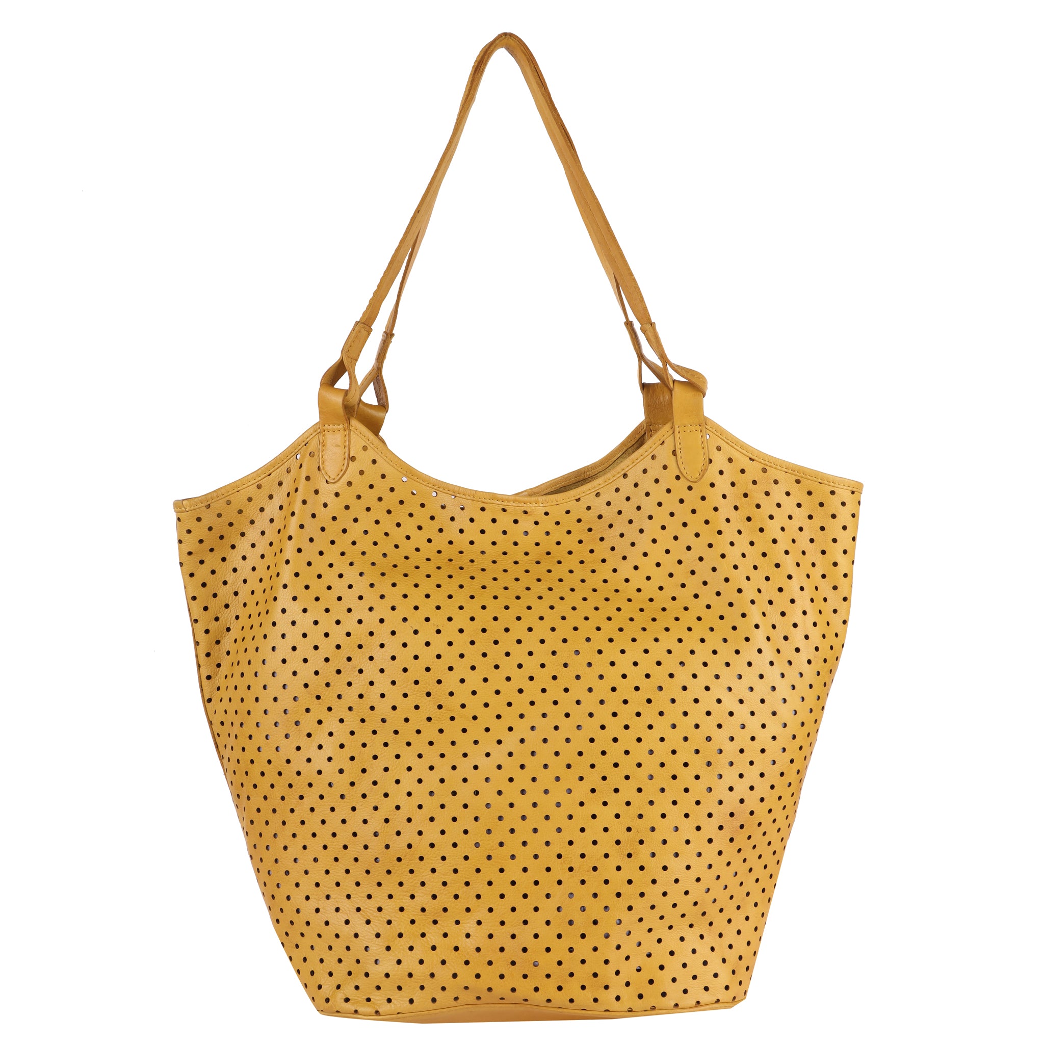 Tour Leather Tote Bag - Image 6