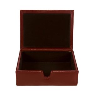 Alternative view of Leather Desk Box (Md)