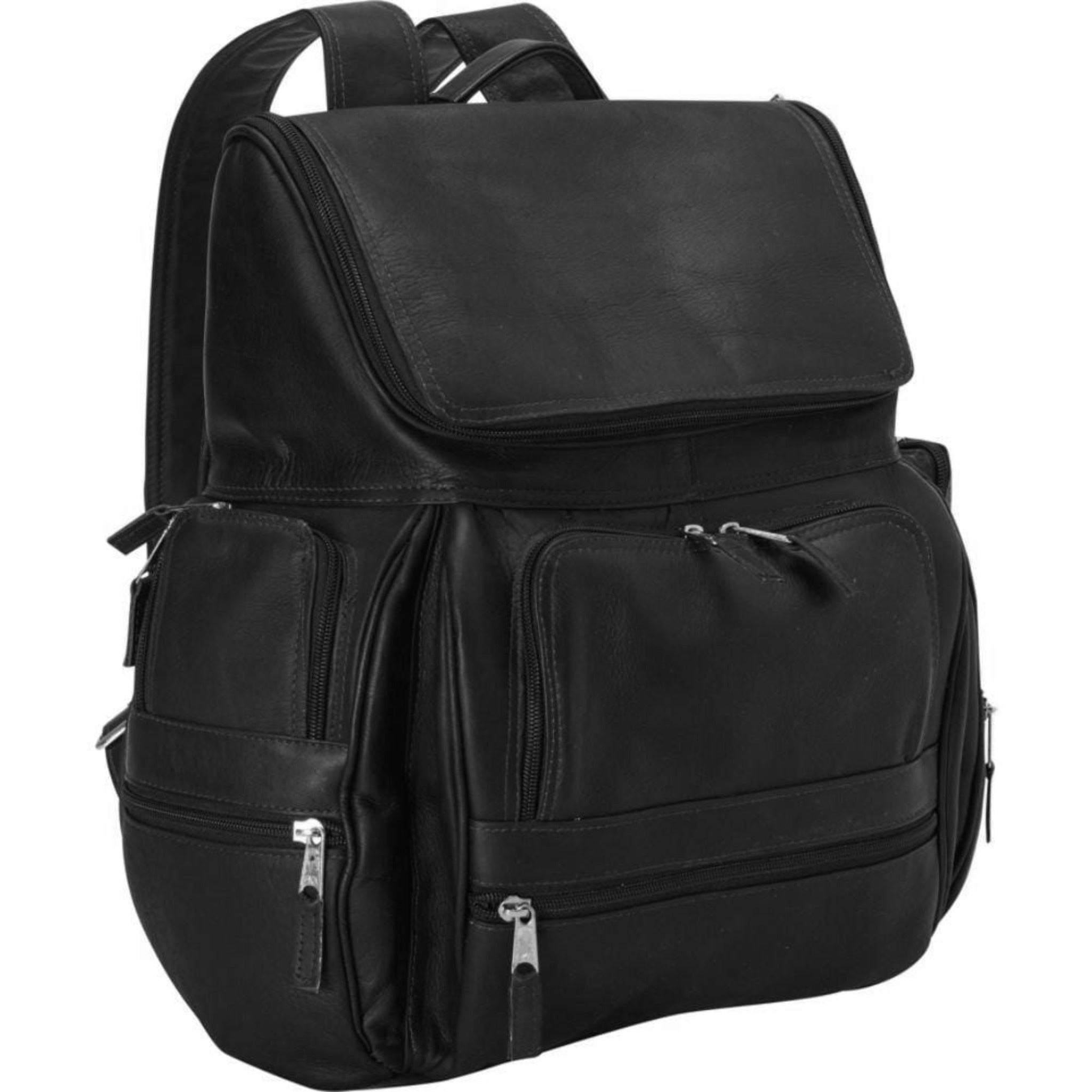 Explorer Leather Laptop Backpack - Image 5